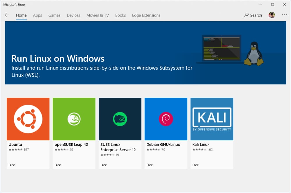 Windows 10 and Linux - The Wandering Developer